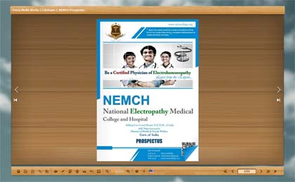 Catalogue Design | NEMCH Prospectus | Every Media Works