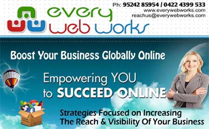 Flyer Design | Portfolio Gallery | Every Media Works | Coimbatore | TamilNadu | India | Every Web Works