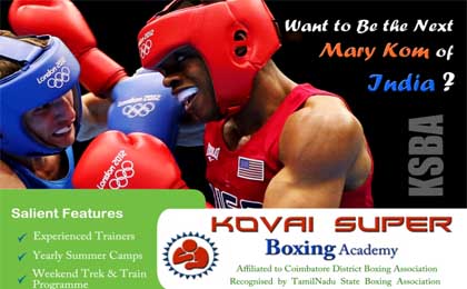Flyer Design | Portfolio Gallery | Every Media Works | Coimbatore | TamilNadu | India | Kovai Super Boxing Academy